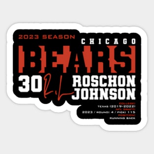 Johnson - Bears - 2023 Sticker